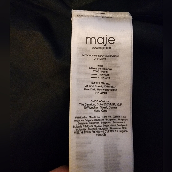 (SOLD) Maje Tweed Coat - Picture 6 of 13